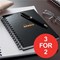 Rhodia Hardback Notebook / Wirebound / Lined & Margin / A4 / Pack of 3 / 3 for the Price of 2