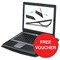 Fellowes Go Portable Laptop Riser / Vented / Up To 17 inch Laptop / Offer Includes FREE Gift Voucher
