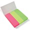 5 Star Extra Sticky Re-Move Notes / 76x127mm / Assorted Neon / 12 Pads of 90 Notes / Offer Includes FREE Page Markers