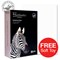 Blake Premium A4 Paper / Brilliant White / 120gsm / 2 Reams (2 x 500 Sheets) / Offer Includes FREE Zebra Soft Toy