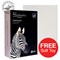 Blake Premium A4 Paper / Laid Finish / High White / 120gsm / 2 Reams (2 x 500 Sheets) / Offer Includes FREE Zebra Soft Toy