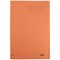 Elba A4 Square Cut Folders, 180gsm, Orange, Pack of 100