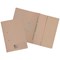 5 Star Pocket Transfer Files, 420gsm, Foolscap, Buff, Pack of 25
