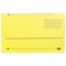 Elba A4 Document Wallets Half Flap / 285gsm / Yellow / Pack of 50