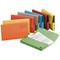 Elba A4 Document Wallets Half Flap / 285gsm / Yellow / Pack of 50