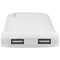 Leitz USB Charger Portable White Ref 64130001