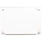 Nobo Glass Magnetic Drywipe Board with Pen Tray / 900x1200mm / White