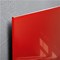 Sigel Artverum Tempered Glass Board, Magnetic, W910xH460mm, Red