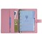 Collins Paris Pocket Organiser / Padded Leather / 2017 Diary For Insert Refills / 120x81mm / Pink