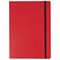Black n' Red Casebound Notebook / Red / B5 / Ruled & Numbered / 144 Pages