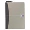 Oxford Metallics Wirebound Notebook / A5 / Ruled / 180 Pages / Grey / Pack of 5