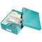 Leitz WOW Click and Store Organiser Box Small Ice Blue