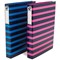 Pukka Ring Binder / 2 O-Ring / 40mm Spine / 25mm Capacity / A4 / Navy Pink / Pack of 10