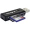 Integral Memory Card Reader for SD & MicroSD Formats, USB 3.0, Dual Slot