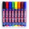 Edding 363 Whiteboard Marker, Chisel Tip, Assorted Colours, Pack of 8
