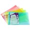 Snopake PolyFile Classic Wallet Files / Polypropylene / Foolscap / Assorted / Pack of 5