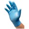 Nitrile Powdered Gloves, Medium, Blue, 50 Pairs