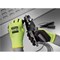 Polyco Safety Gloves, Medium, Green & Black, Pair