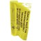 Clinical Waste Bags / Medium Duty / 8kg Capacity / Yellow / Pack of 50