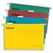 Esselte Classic Reinforced Suspension Files / Foolscap / Yellow / Pack of 25