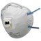 3M Valved Respirator / FFP2 Classification / White with Blue Straps / Pack of 10