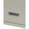 Mail Box Front-loading Rustproof 2 Keys W220xD81xH320mm Grey