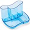 Contemporary Desk Tidy with 4 Compartments - Blue