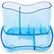 Contemporary Desk Tidy with 4 Compartments - Blue