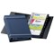 Durable Visifix Business Card Album, W145xH255mm, 4-ring, A-Z Index, Capacity: 200 Cards, Dark Blue