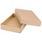 Self Locking Box Carton and Lid / A4 / 305x215x50mm / Brown / Pack of 10
