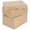 Self Locking Box Carton and Lid / A4 / 305x215x50mm / Brown / Pack of 10