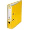 Concord Classic Foolscap Lever Arch Files / Printed Lining / 70mm Spine / Yellow / Pack of 10