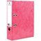 Concord Contrast A4 Lever Arch Files, Laminated, Raspberry, Pack of 10