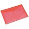 Rexel A4 Popper Wallet Folders / Red / Pack of 5