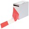 5 Star Barrier Tape in Dispenser Box 70mmx500m Red and White