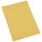 5 Star Square Cut Folders, 250gsm, Foolscap, Yellow, Pack of 100