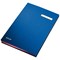 Signature Book, 340x240mm, 20 Compartments, Blue