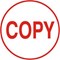 Trodat Printy 46019 Self-Inking Stamp / "Copy" / Reinkable / Red