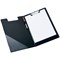 5 Star Fold-over Clipboard with Front Pocket, Foolscap, Black