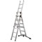 Combi Ladder / 3 Section / Capacity 150kg / Rungs 2x6 / 1x5 / H4.8m