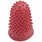 Quality Rubber Thimblettes - Size 00 Very Small, Red, Pack of 10