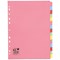 5 Star Subject Dividers, 15-Part, A4, Assorted