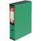 5 Star Box File, Spring Lock, 75mm Spine, Foolscap, Green, Pack of 5