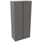 Bisley Tall Steel Cupboard - Grey