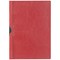 5 Star A4 Clip Folders, 6mm Spine, Red, Pack of 25
