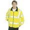 Portwest High Visibility Fleece Jacket with Zipped Pockets / Medium / Yellow