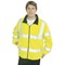 Portwest High Visibility Fleece Jacket with Zipped Pockets / Extra Large / Yellow