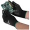 Polyco Matrix P Grip Gloves, Tight-fit, Medium, Black, 12 Pairs
