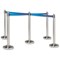 Flexibarrier Stainless Steel with Retractable Blue Strapping Tape length 2100mm