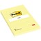 Post-it Notes Feint Ruled, 102 x 152mm, Yellow, Pack of 6 x 100 Notes